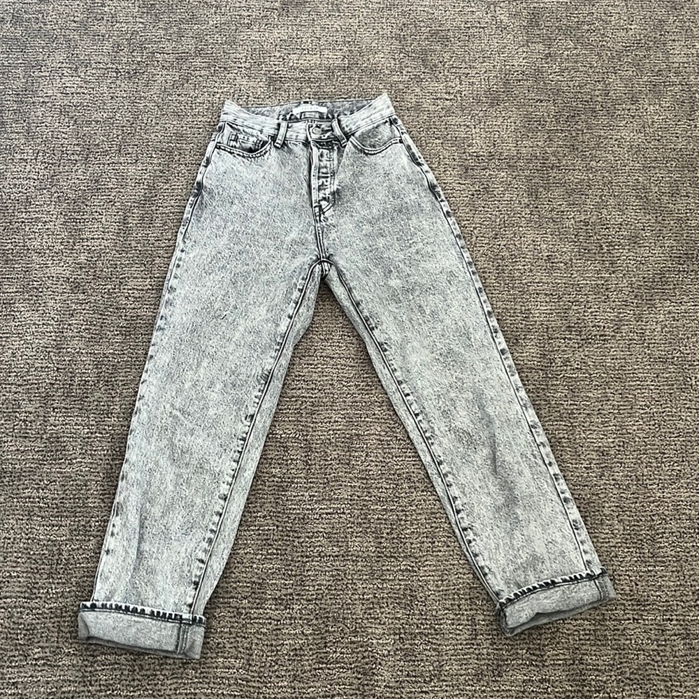 Pac-sun| high rise straight leg jeans
